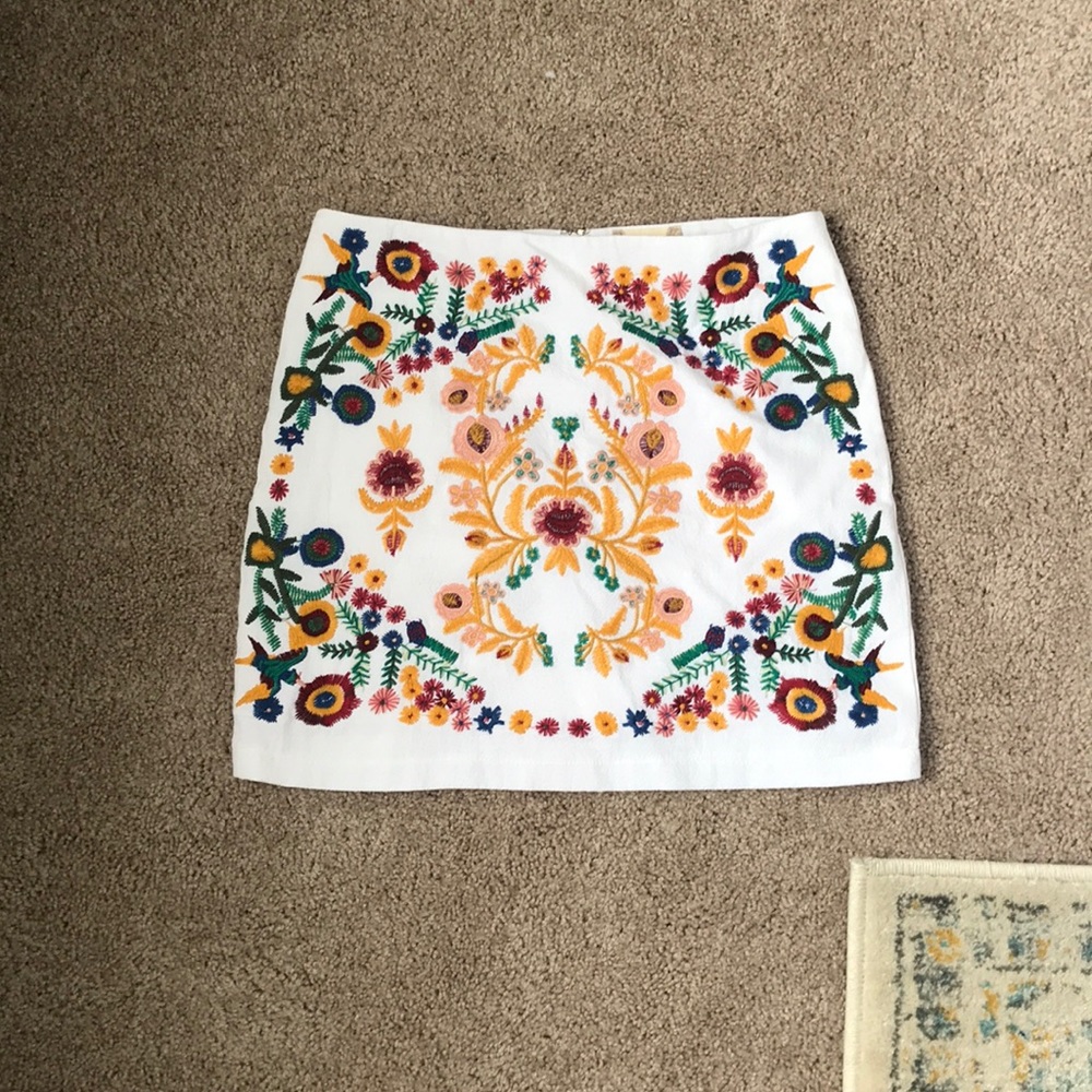 Patterned skirt